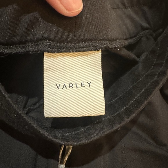 Varley Parkhurst Fluid Stretch Jersey Black Joggers with Pockets Size Small EUC - Picture 4 of 8